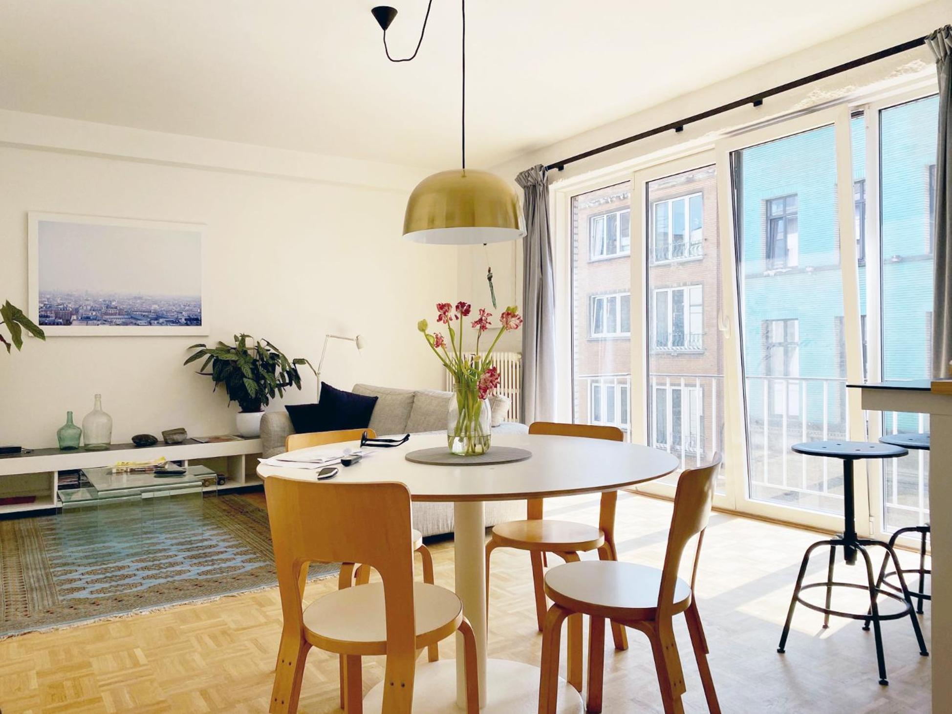 Trendy & Sunny Apartment In Gent Exteriör bild